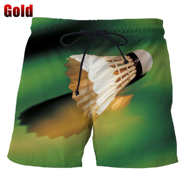 Badminton China - Short de sport pour hommes, imprimé
