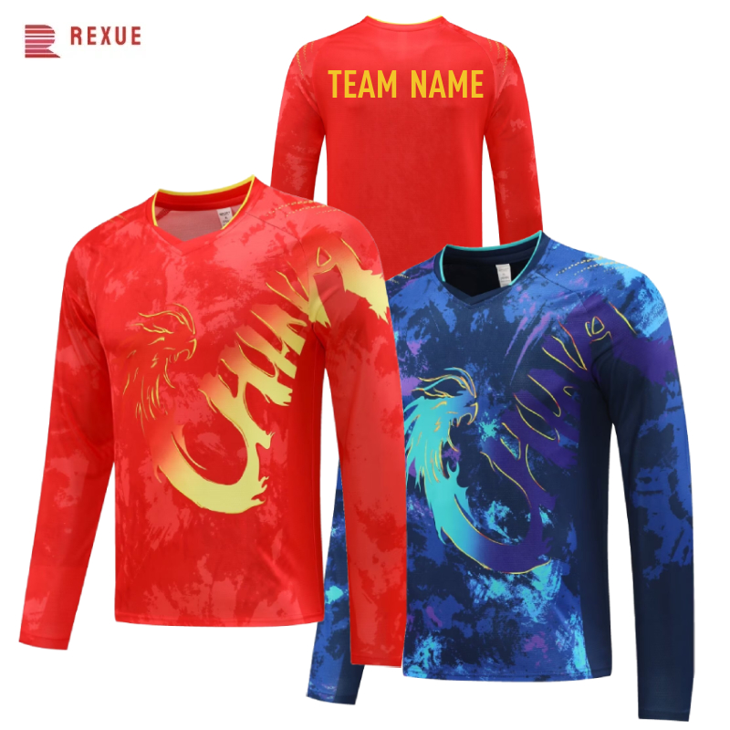 Badminton China - Maillot de tennis de table à